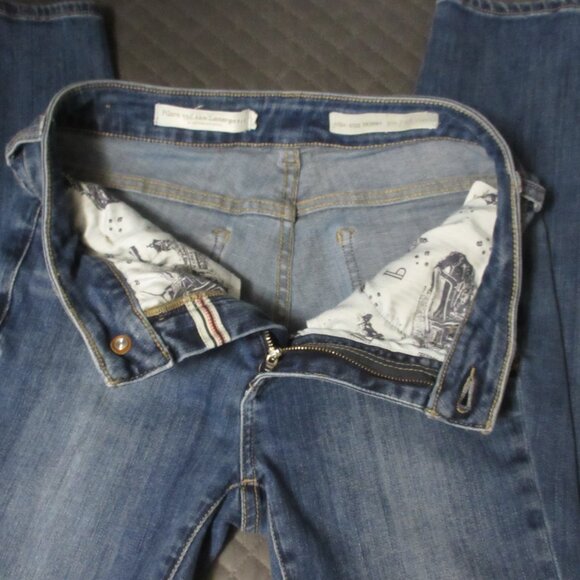 Anthropologie Pilcro Letterpress High Rise Curvy Skinny Jeans 27 - Picture 5 of 14